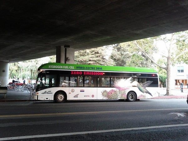 AC Transit hydrogen fuel cell bus AC Transit hydrogen fuel cell bus