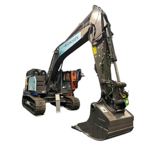 Applied Hydrogen ZE excavator