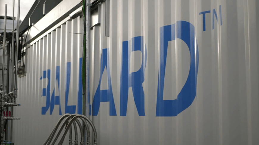 Ballard fuel cell container