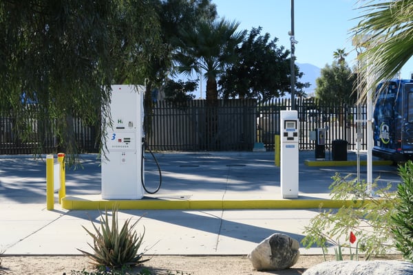 H2 fueling station Sunline facilities in California