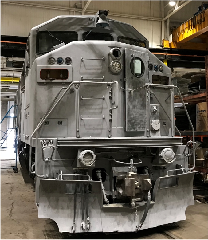 CP Rail hydrogen powered locomotive