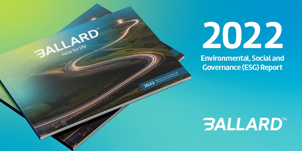 Ballard Sustainability Report 2022 (GIF)