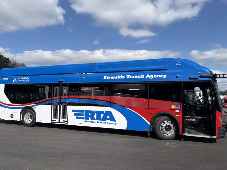 RTA's New Flyer Xcelsior CHARGE FC fuel cell bus