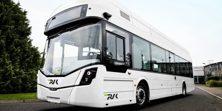 Wrightbus Kite Hydroliner for transit operator, RVK