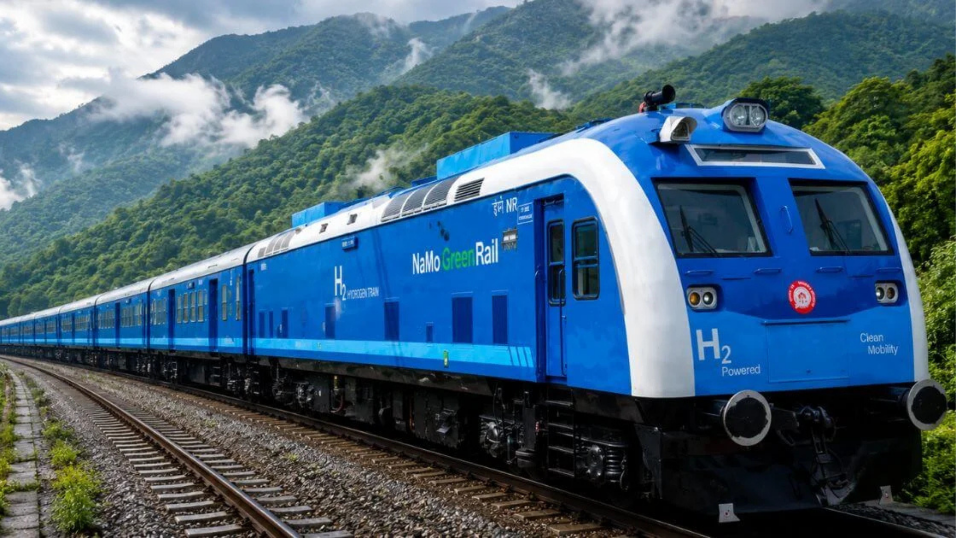 NaMo Green Rail in service, powered by Ballard