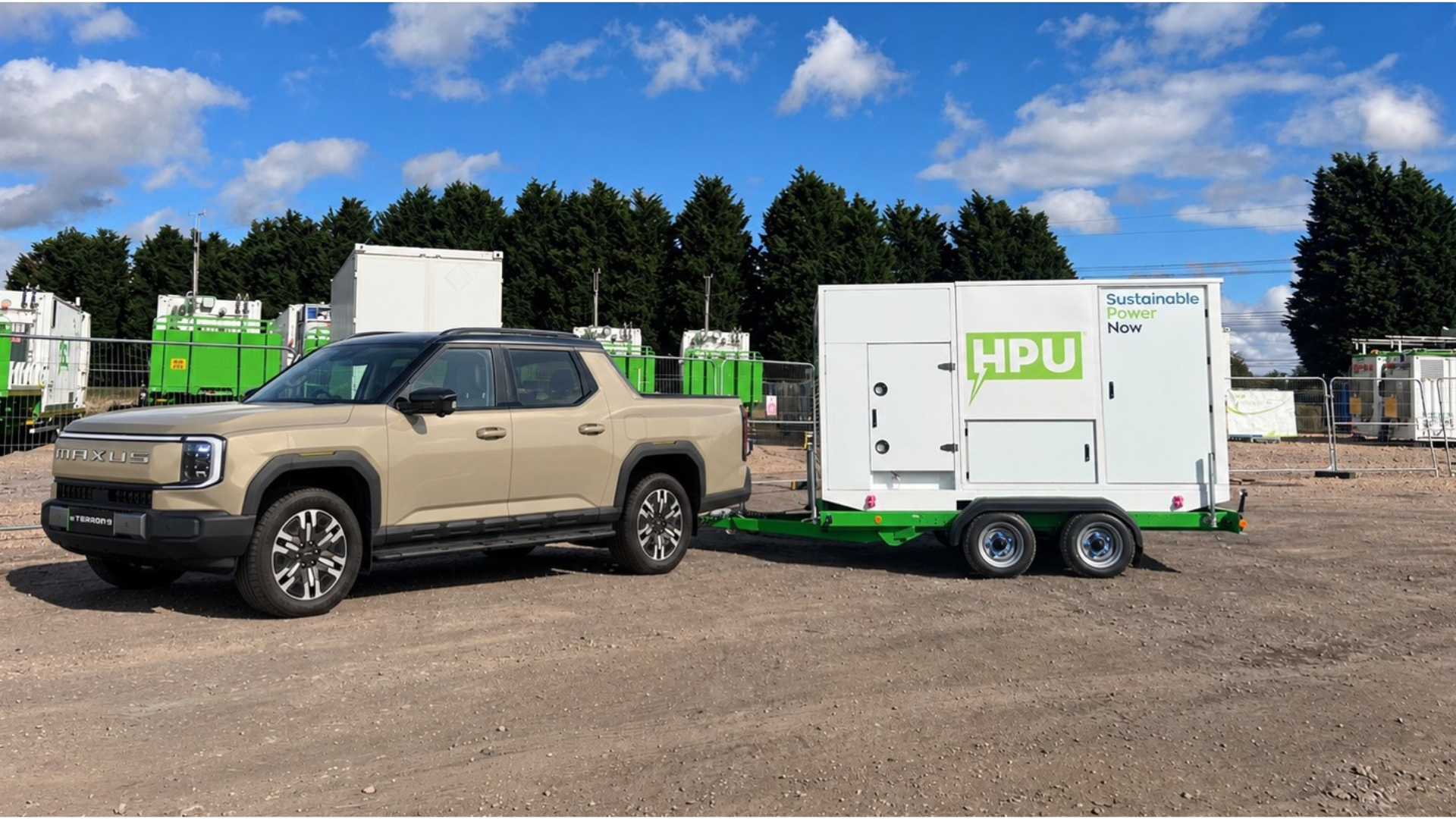 GeoPura's HPU-Agile-H lightweight, towable unit