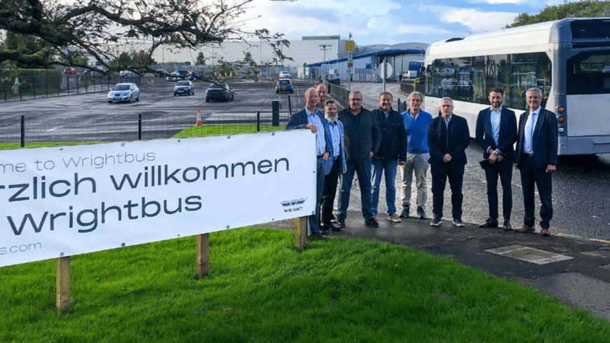 Project partner representatives in Geilenkirchen, Germany