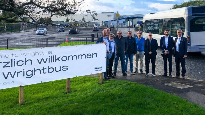 Project partner representatives in Geilenkirchen, Germany