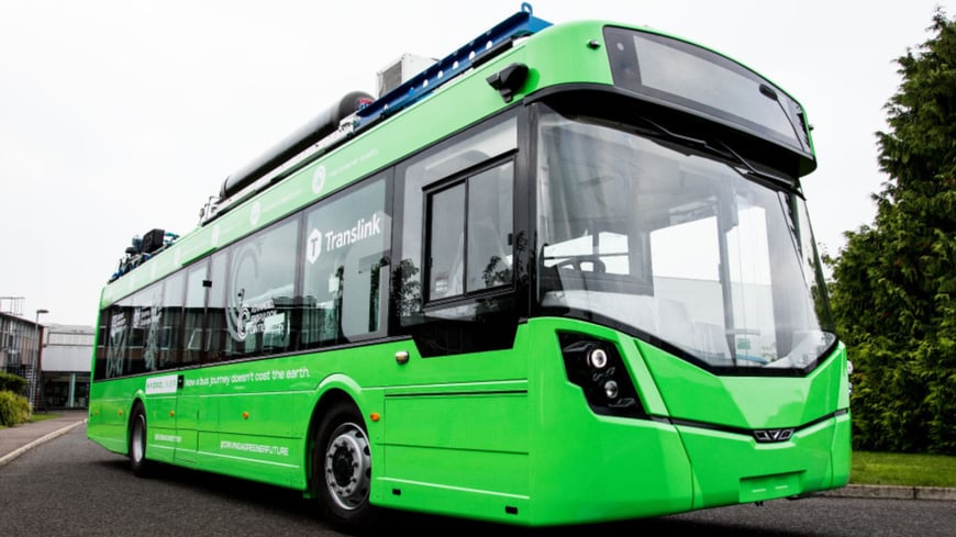 Wrightbus Kite Hydroliner, powered by Ballard